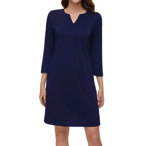 Lightbare Women’s 3/4 Sleeve Dress with Pockets UPF 50+ New Size XL
